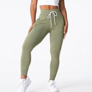 NVGTN olive green joggers
